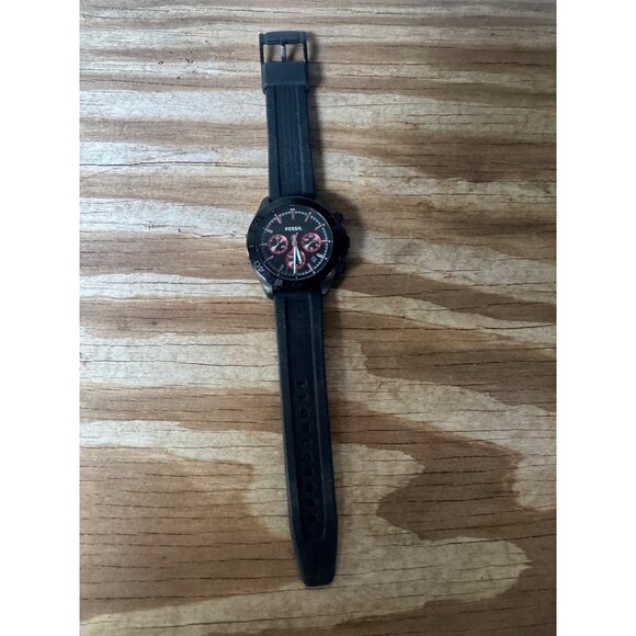 Fossil Mens Retro Traveler CH 2874 Chronograph Black Dial Men's Watch - Picture 3 of 6